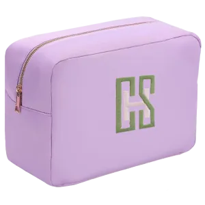 Nylon Customizable Cosmetic Bag - Large