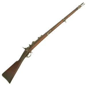Original Belgian M-1867 Albini-Braendlin 11mm Trapdoor Infantry Rifle with External Hammer - dated 1867