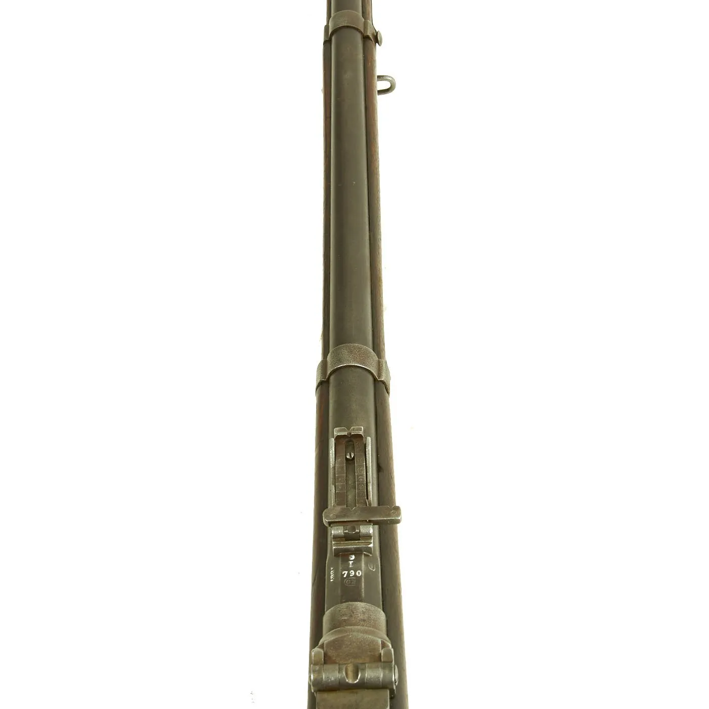 Original Belgian M-1867 Albini-Braendlin 11mm Trapdoor Infantry Rifle with External Hammer - dated 1867