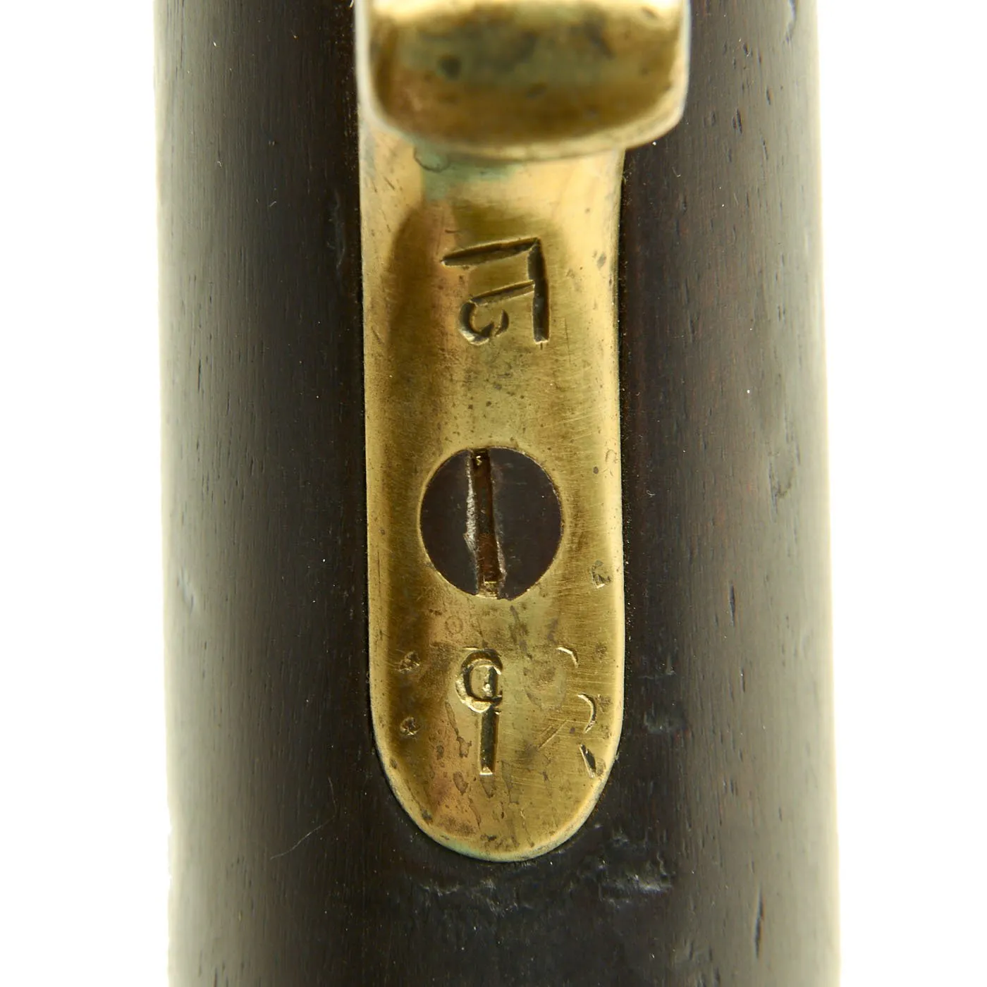 Original British East India Company P1842 Sappers & Miners Model E Short Musket with Sword Bayonet