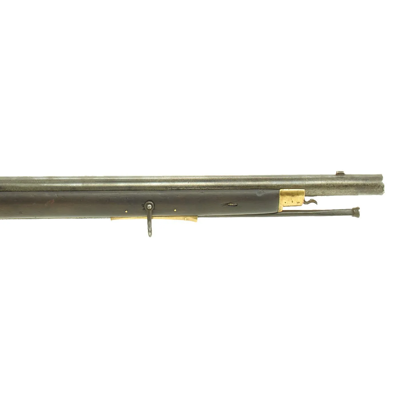 Original British East India Company P1842 Sappers & Miners Model E Short Musket with Sword Bayonet