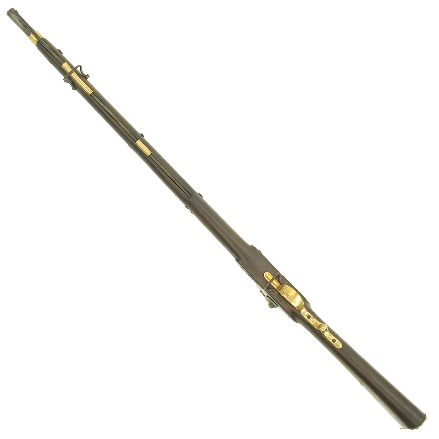 Original British East India Company P1842 Sappers & Miners Model E Short Musket with Sword Bayonet