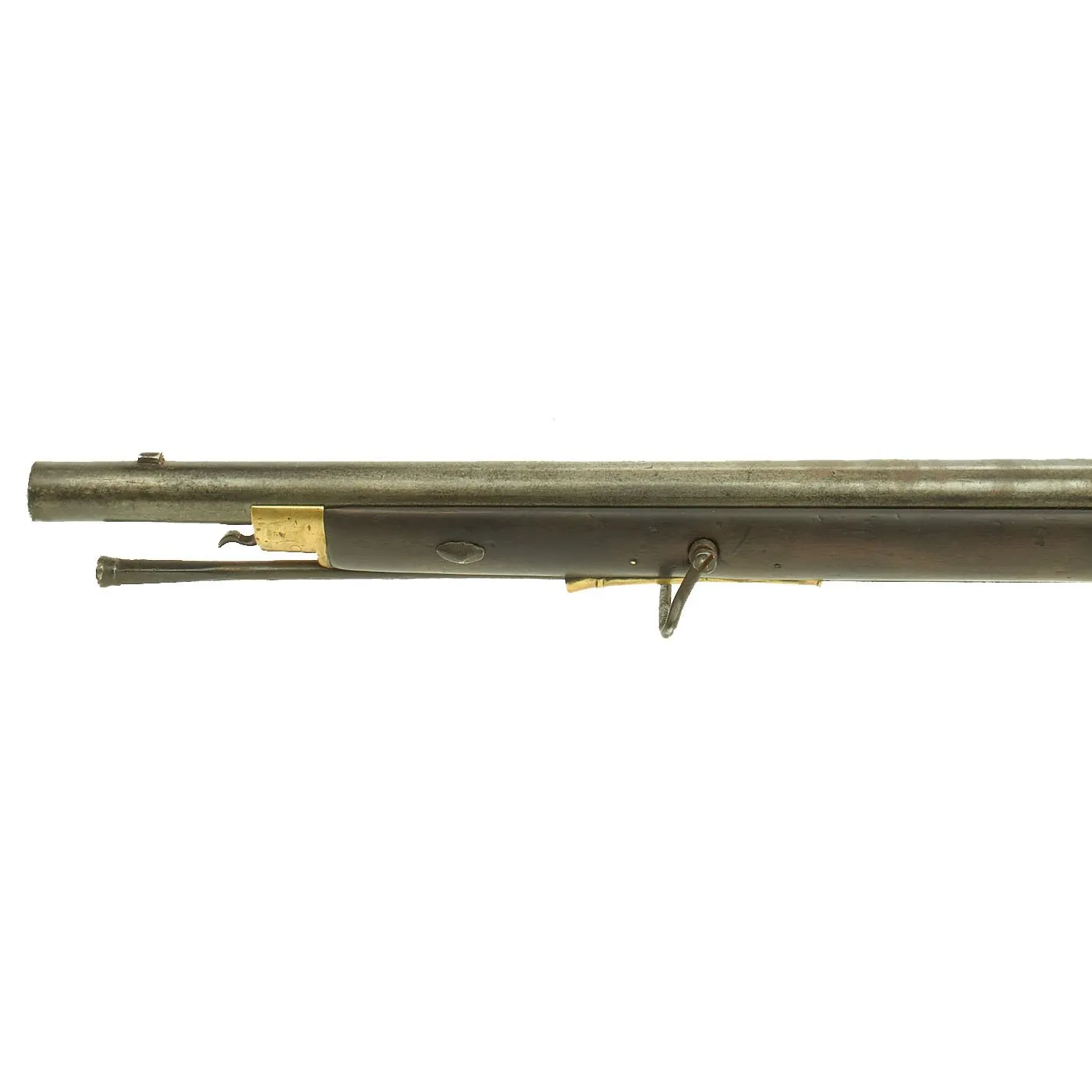 Original British East India Company P1842 Sappers & Miners Model E Short Musket with Sword Bayonet