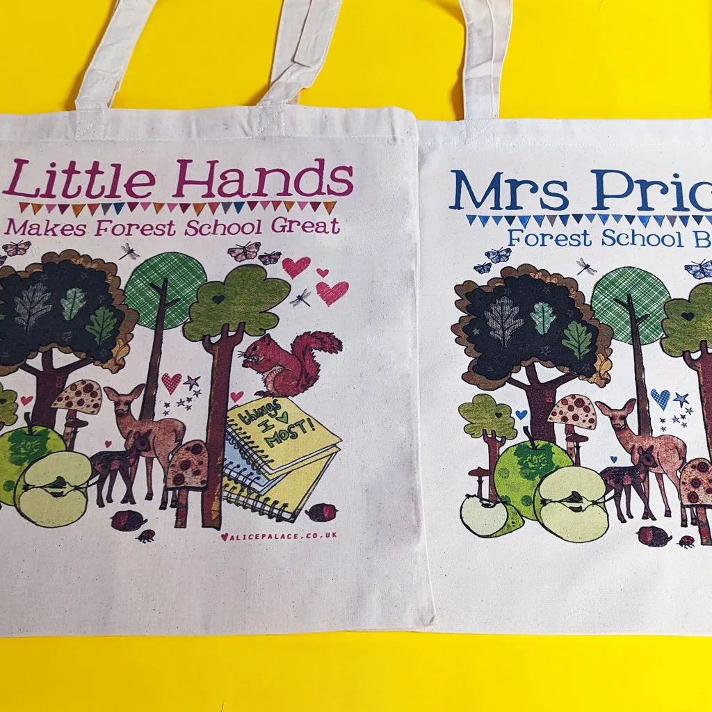 Personalised Forest School Bag