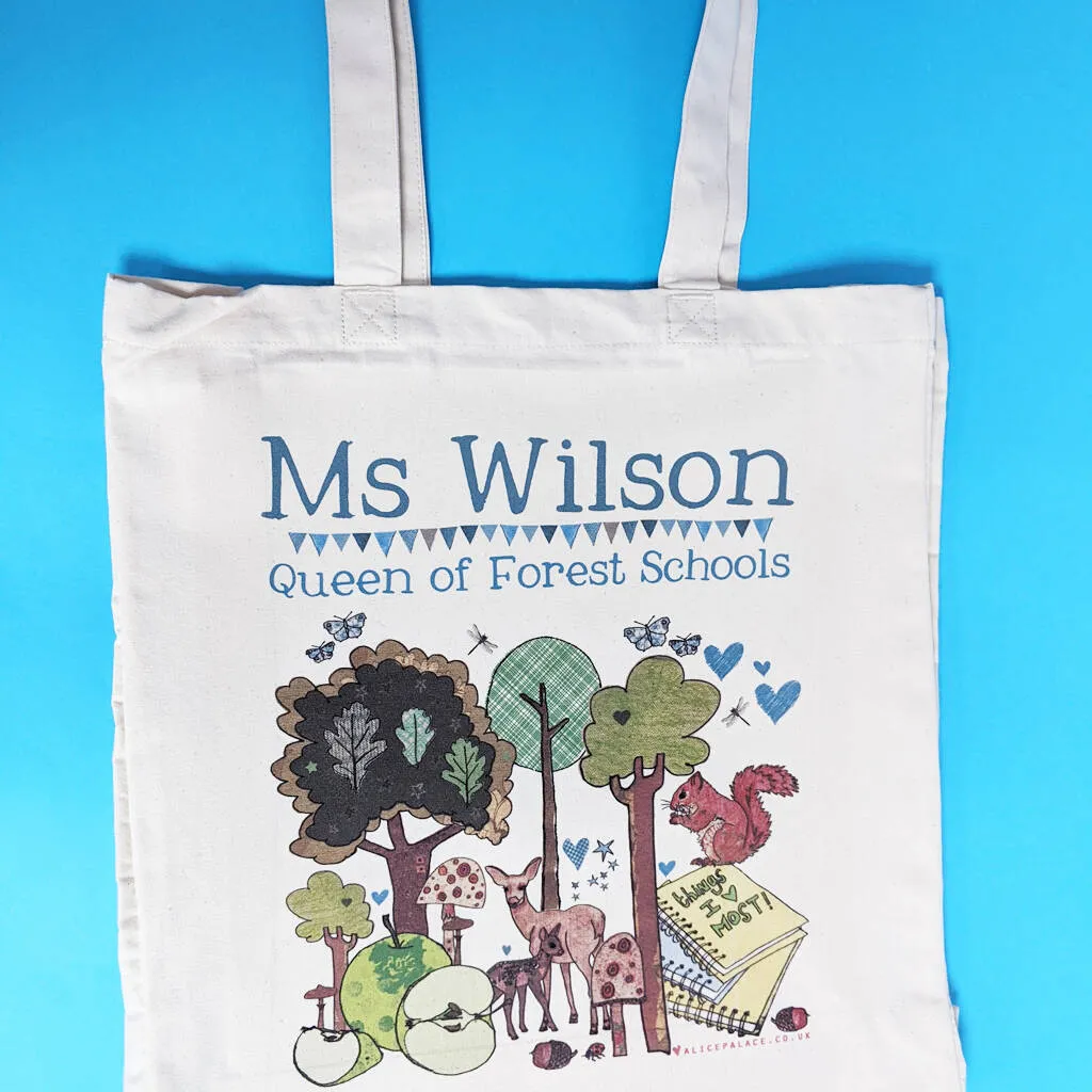 Personalised Forest School Bag
