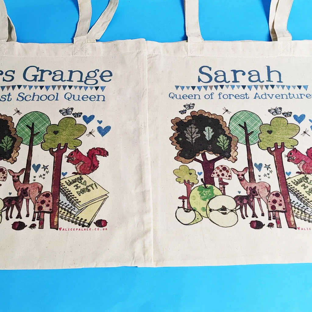 Personalised Forest School Bag