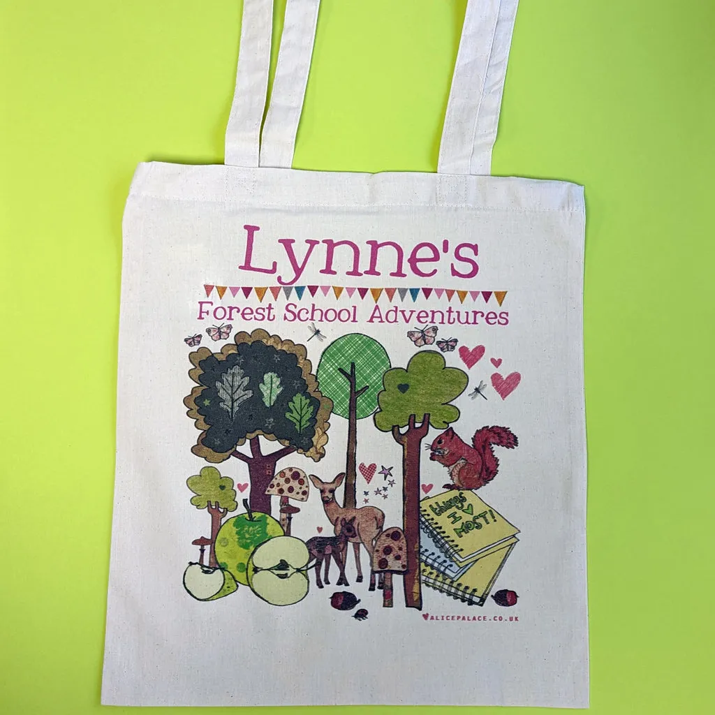 Personalised Forest School Bag