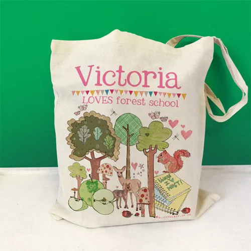 Personalised Forest School Bag