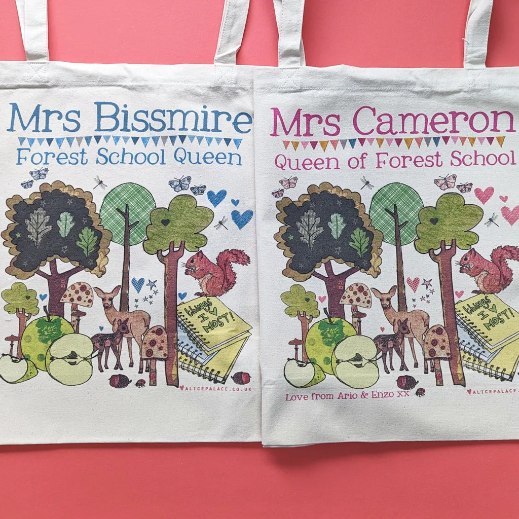 Personalised Forest School Bag