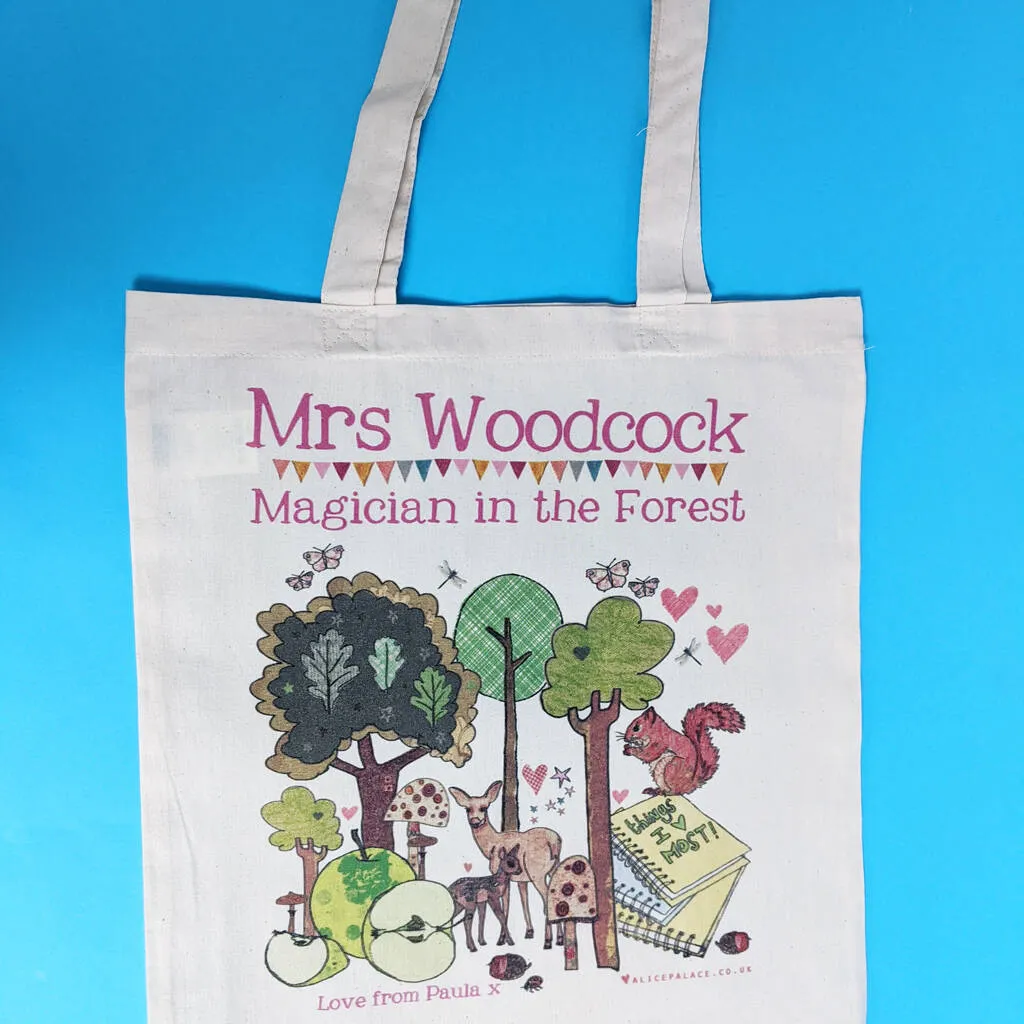 Personalised Forest School Bag