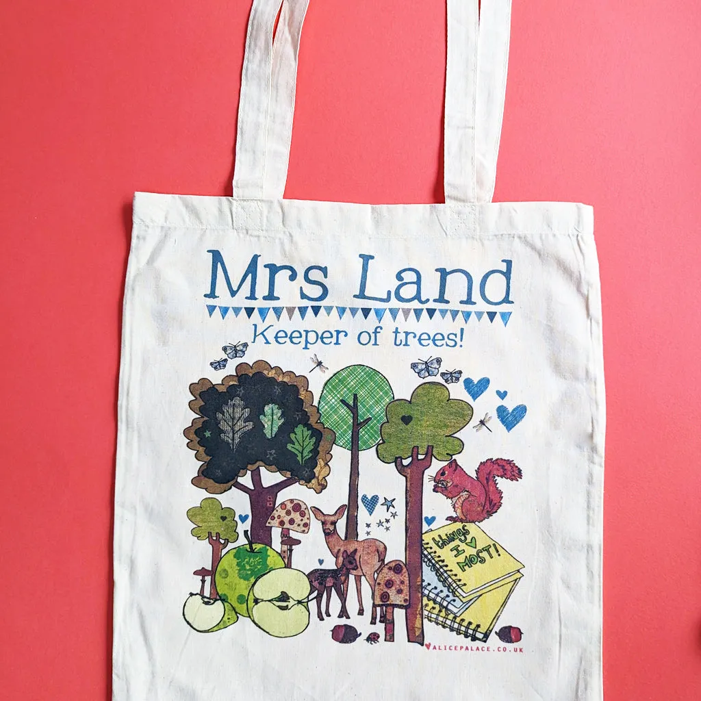 Personalised Forest School Bag
