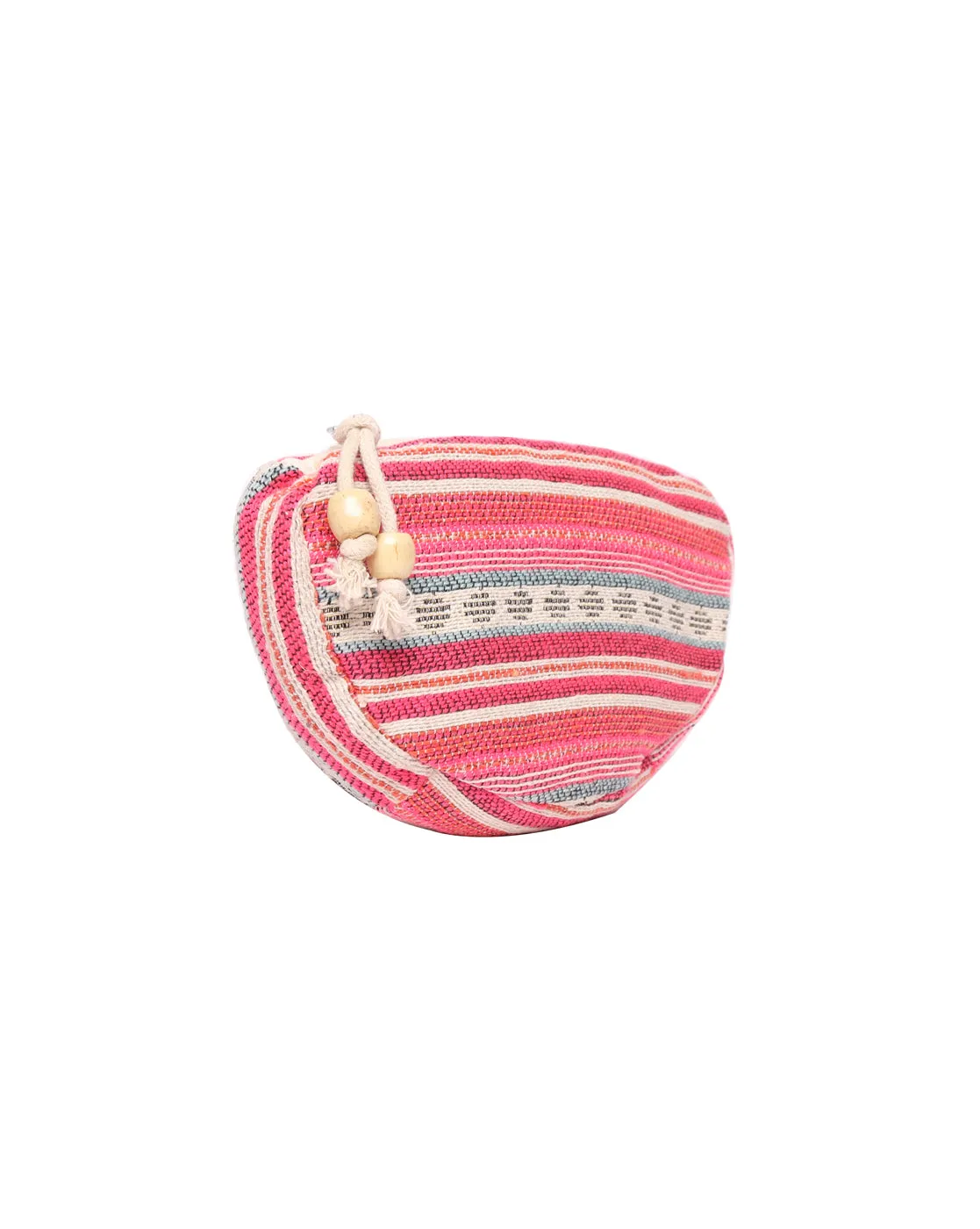 Pink Dhurry Make Up Pouch/Kit Small Size