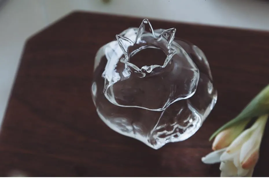 Pomegranate Glass Vase