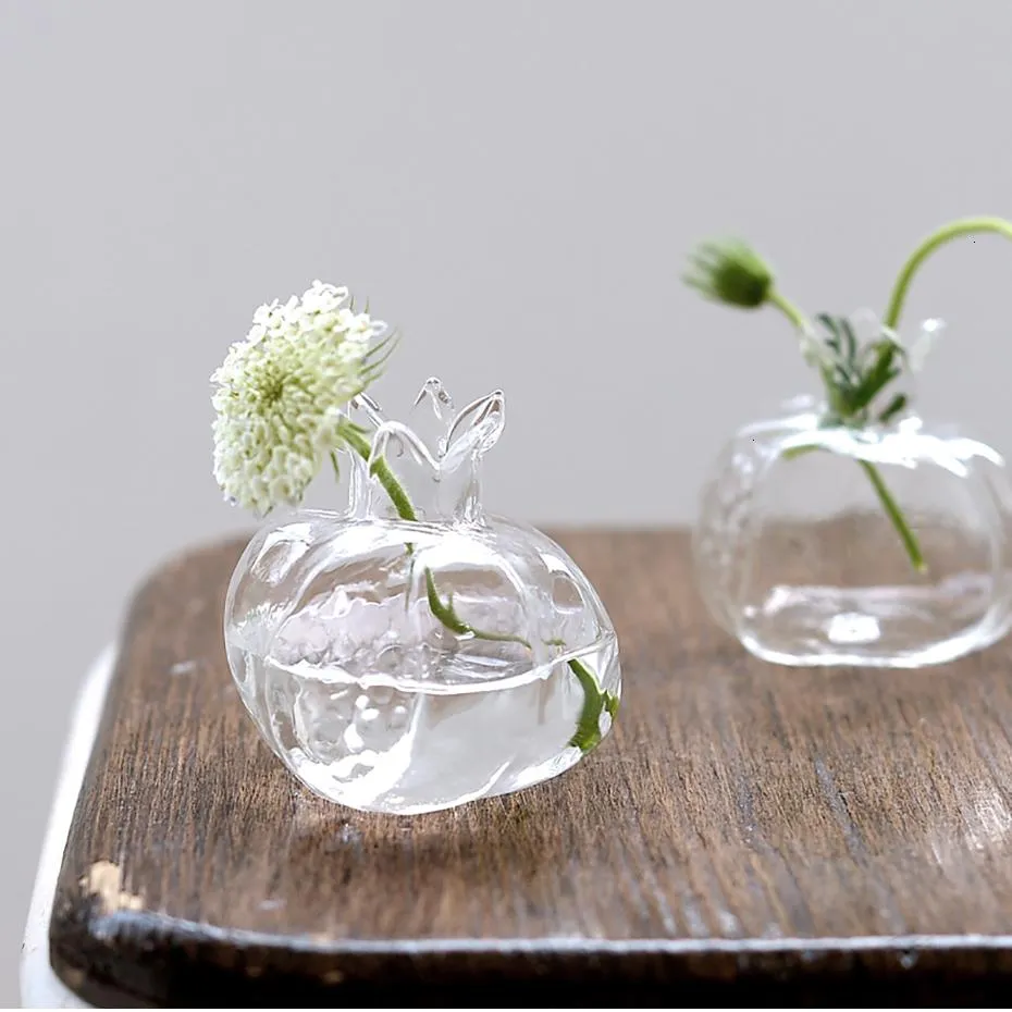 Pomegranate Glass Vase