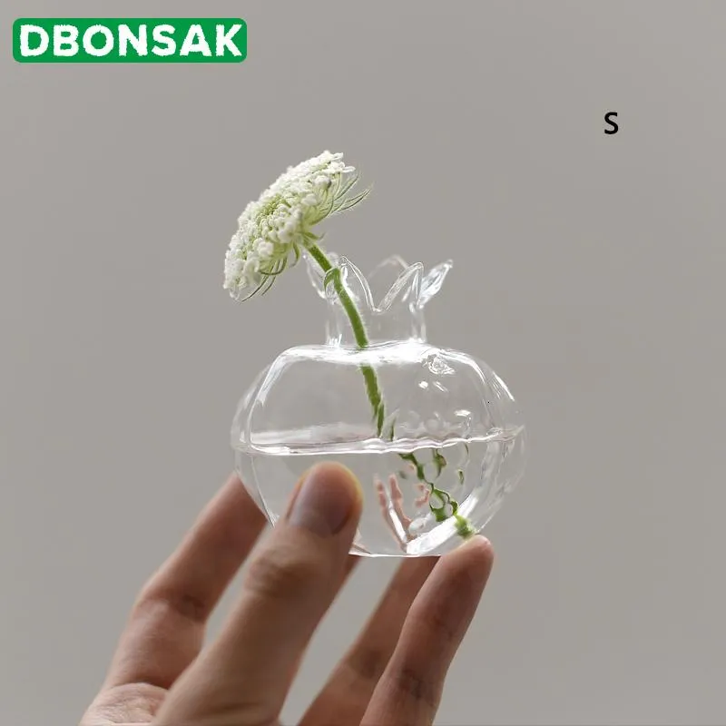 Pomegranate Glass Vase