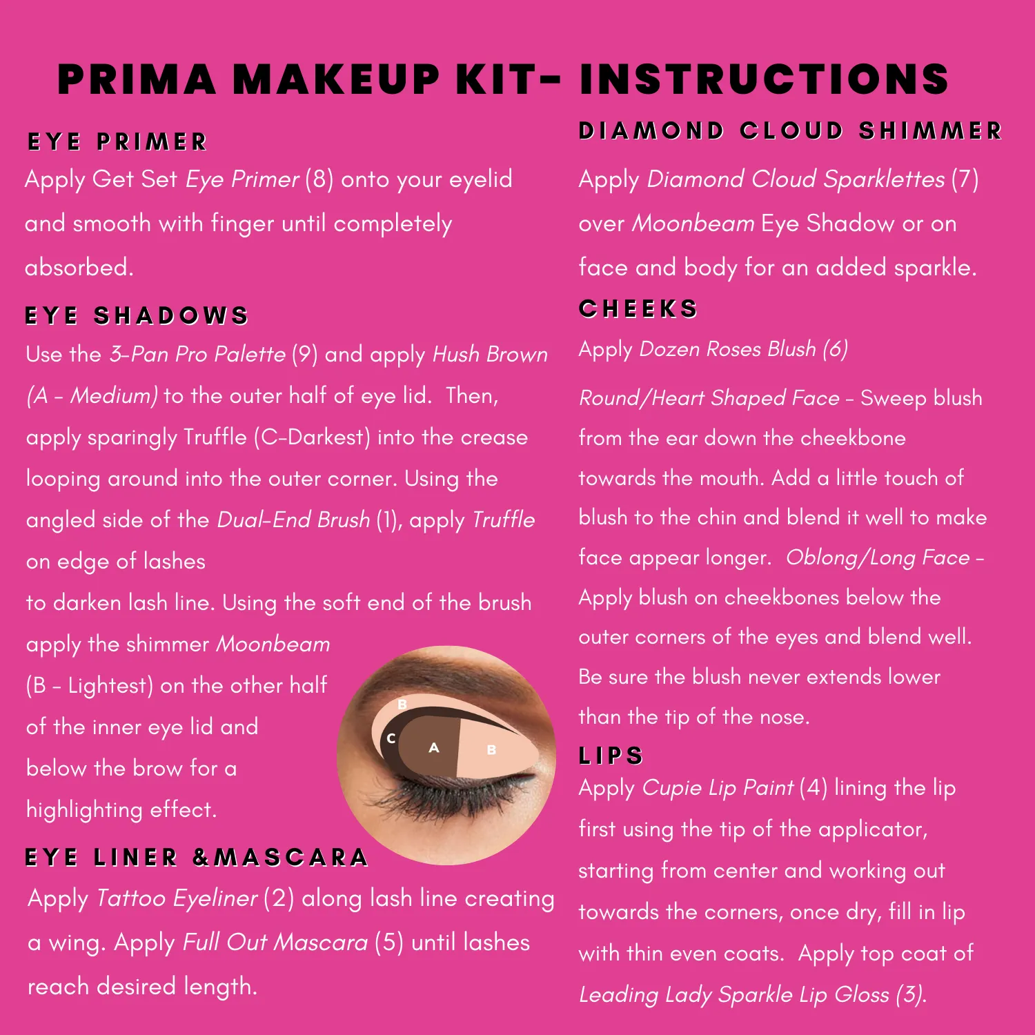 Prima Makeup Kit | Neutral Brown