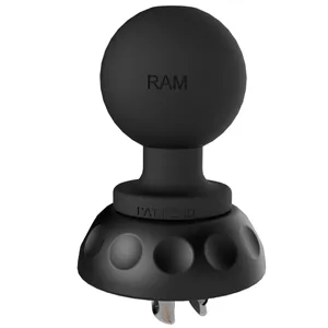 RAM Mount Leash Plug Adapter with 1.5in Diameter Ball