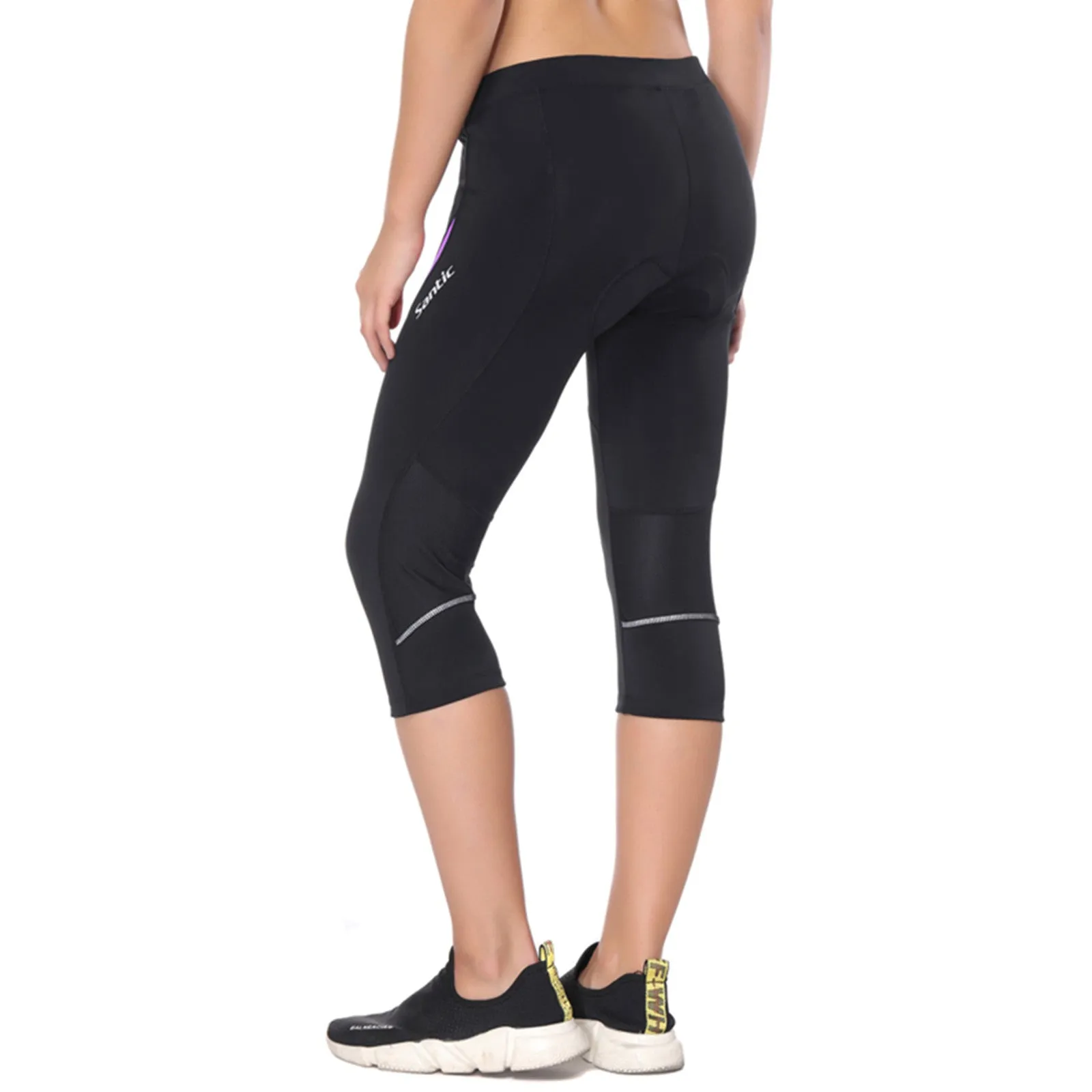 Santic AoDai Purple Women Padded Cycling Shorts