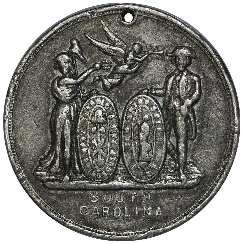 Scarce 1891 South Carolina General Assembly Centennial HK-622 (R7) - XF Details