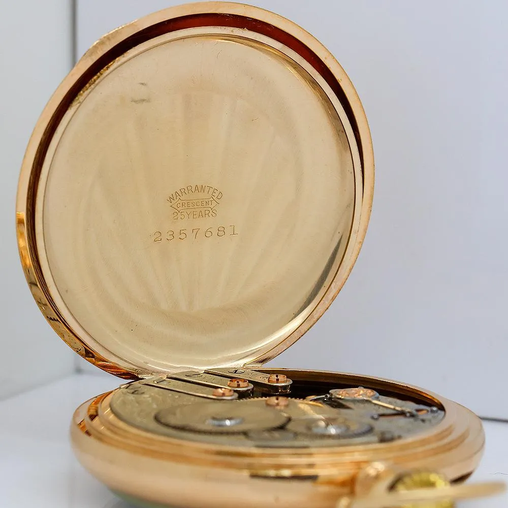 Scarce 1898 Elgin Railroad Pocket Watch - Grade 162, Model 7, 21 Jewel, Size 16s