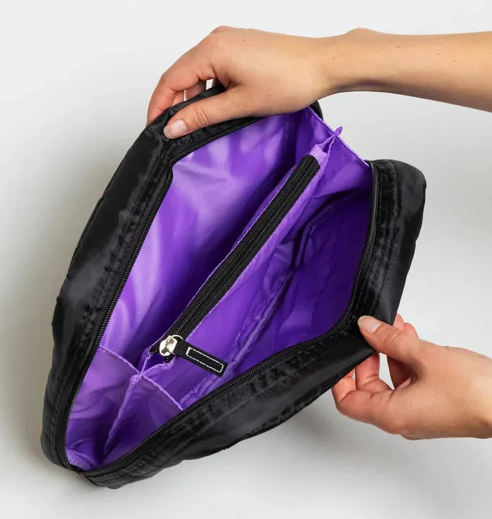 SCOUT - All-Inclusive Toiletry Bag - Black Puffer