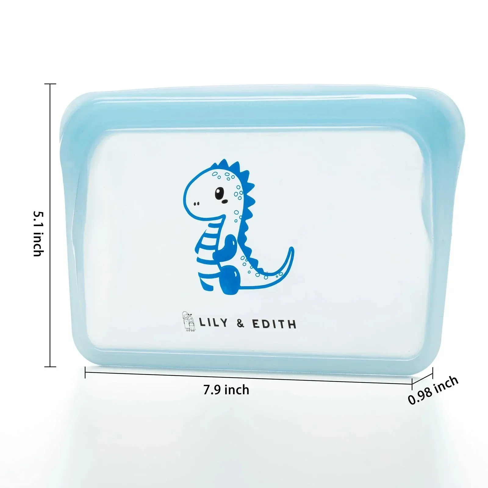 Silicone Reusable Snack Bag｜Monster