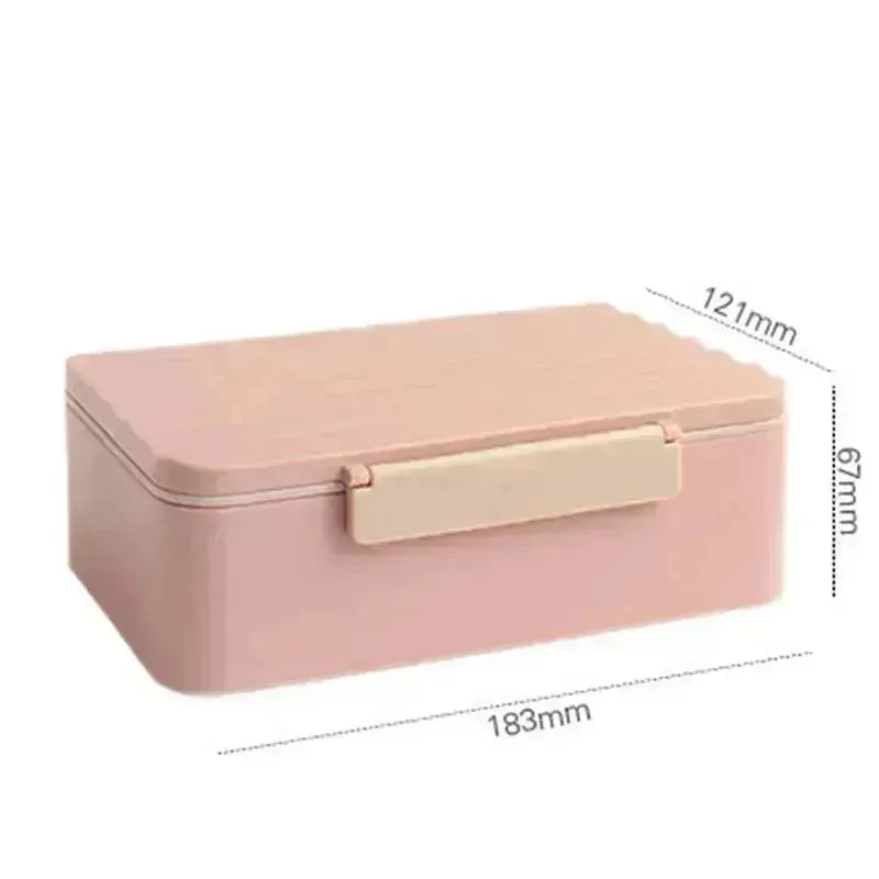 Simple wave lunch box