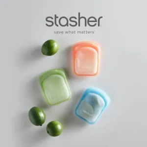 Stasher Reusable Silicone Bag - POCKET BAG 2-PACK