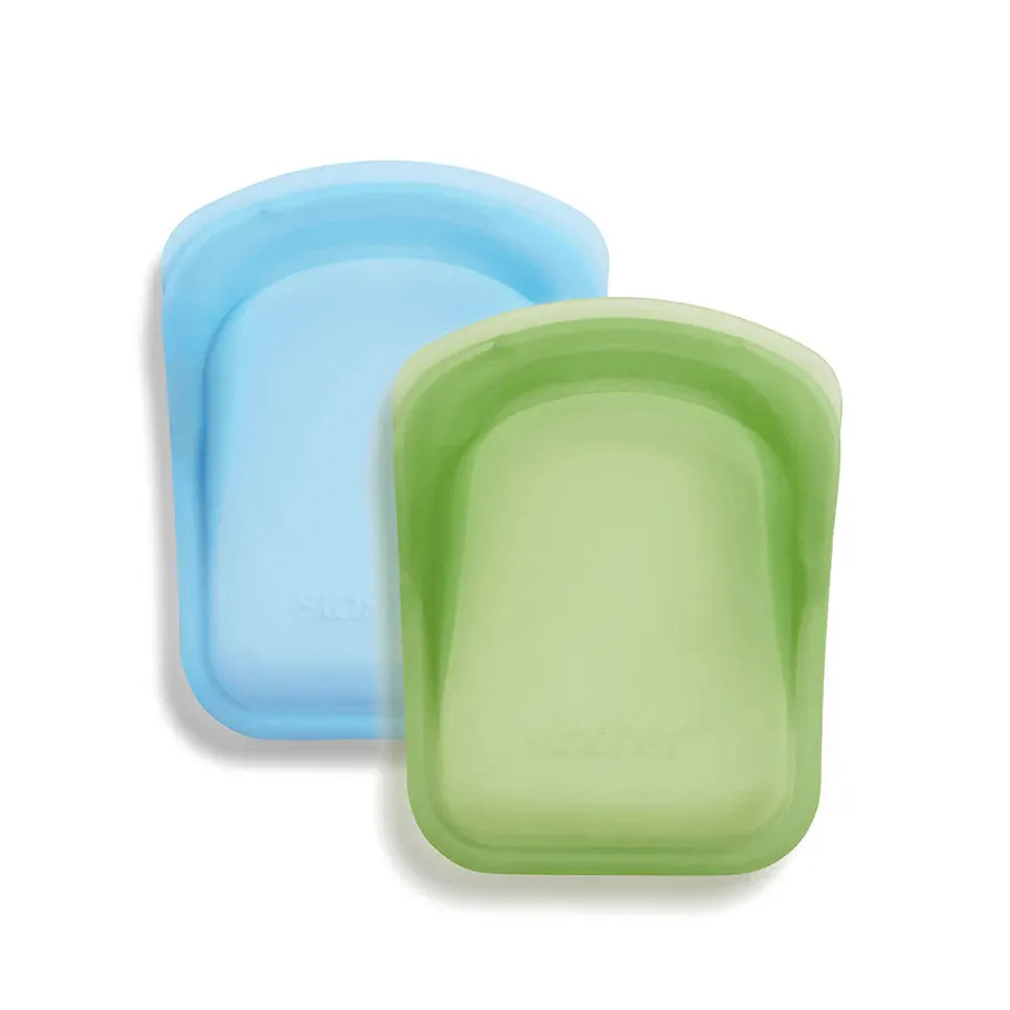 Stasher Reusable Silicone Bag - POCKET BAG 2-PACK
