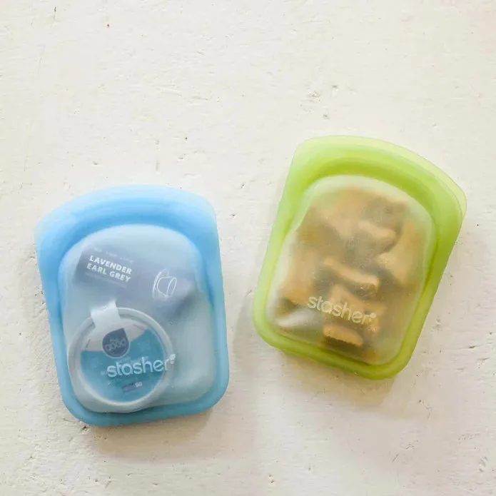 Stasher Reusable Silicone Bag - POCKET BAG 2-PACK