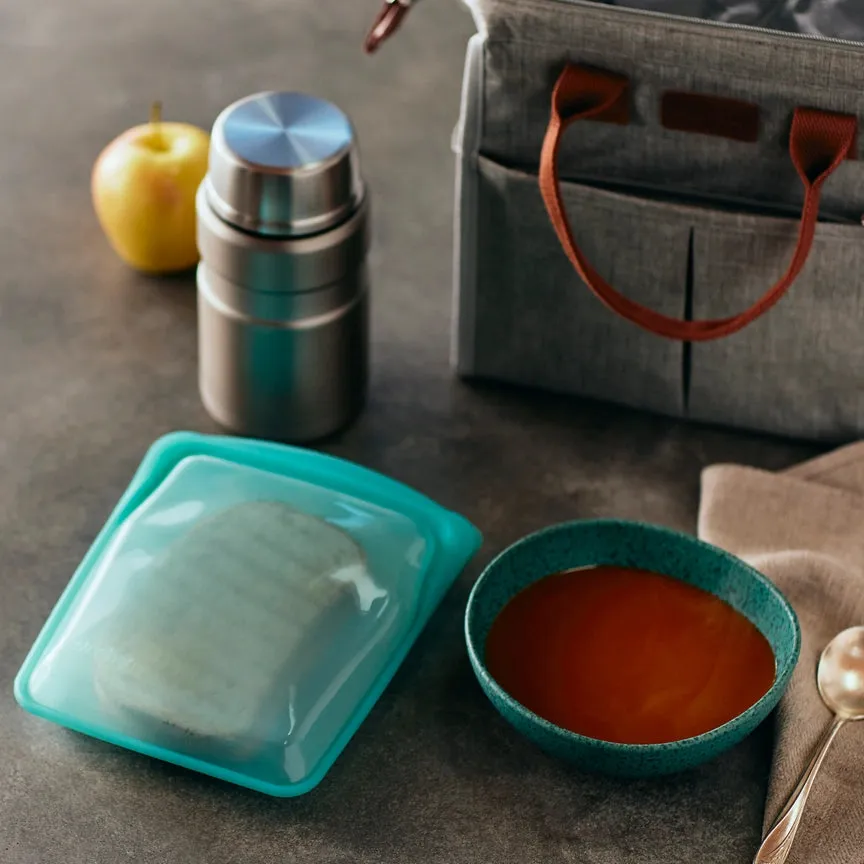 Stasher Reusable Silicone Bag - QUART BAG