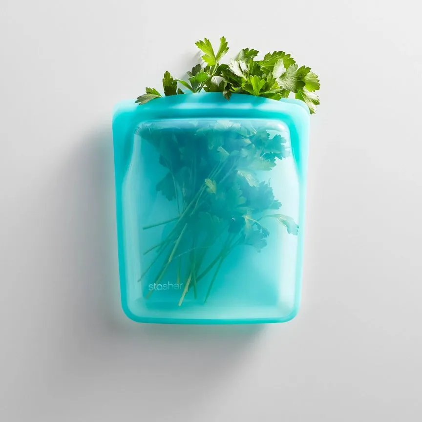 Stasher Reusable Silicone Bag - QUART BAG