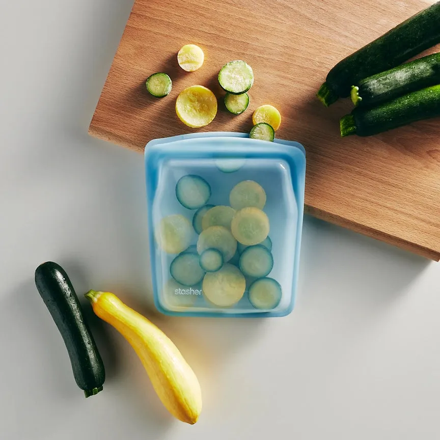 Stasher Reusable Silicone Bag - QUART BAG