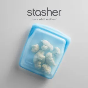 Stasher Reusable Silicone Bag - QUART BAG