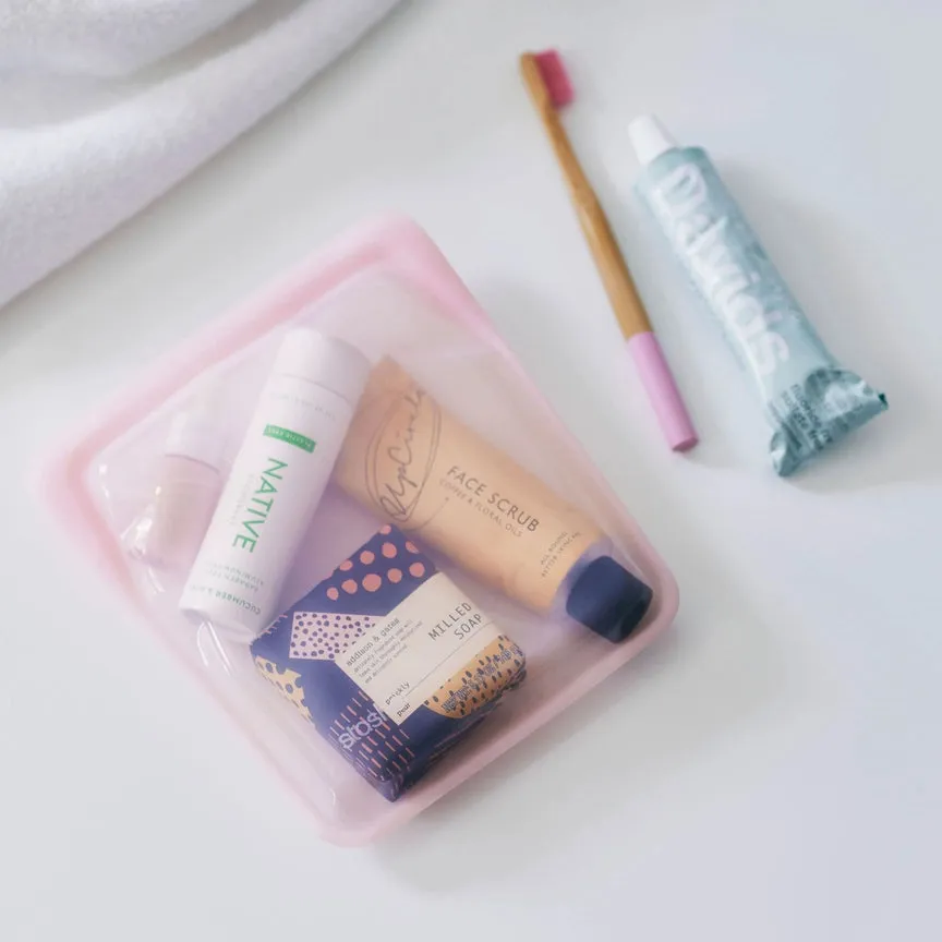 Stasher Reusable Silicone Bag - QUART BAG