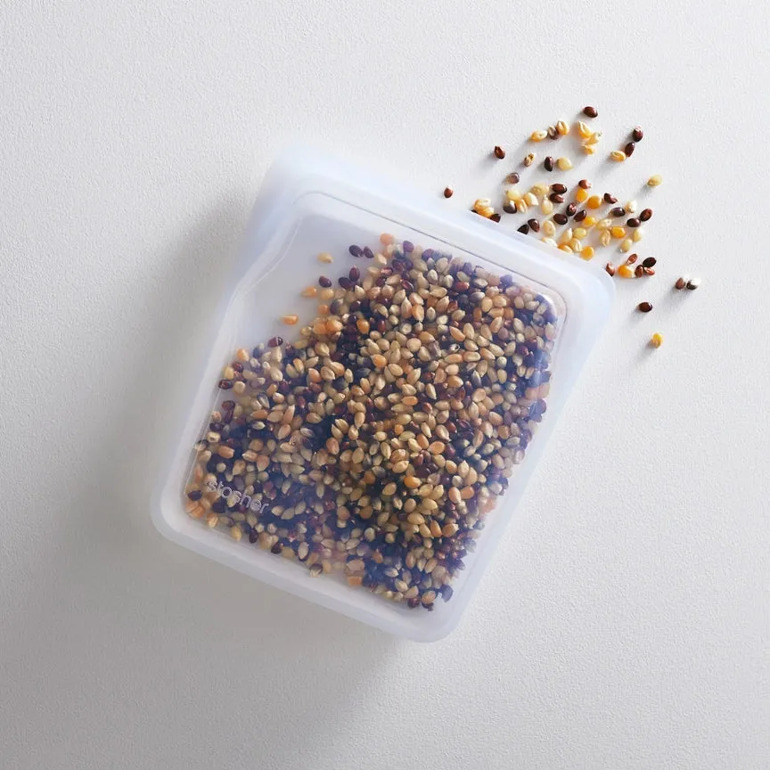 Stasher Reusable Silicone Bag - QUART BAG