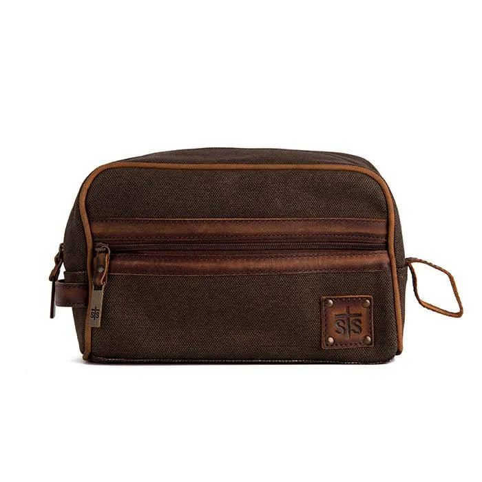 STS Ranchwear Men's Dark Canvas Shave Kit STS34550