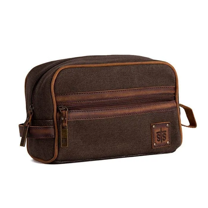 STS Ranchwear Men's Dark Canvas Shave Kit STS34550