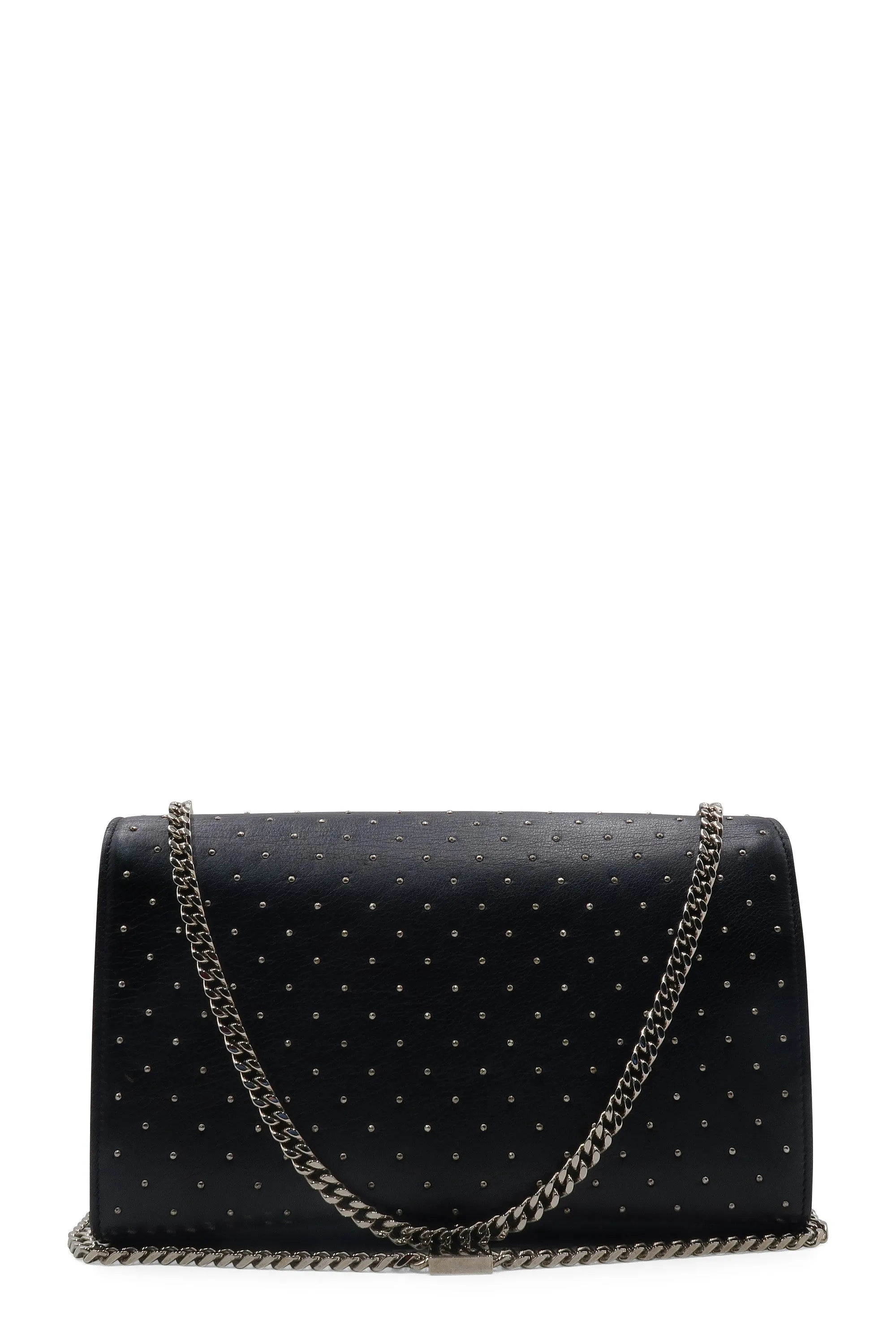 Studded Monogram Medium Kate Black
