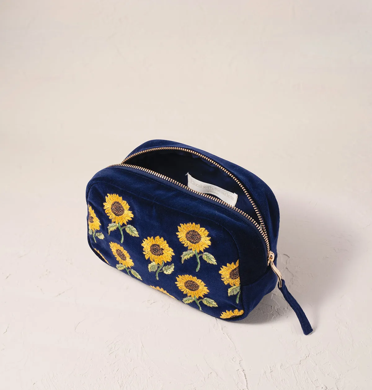 Sunflowers Makeup Bag