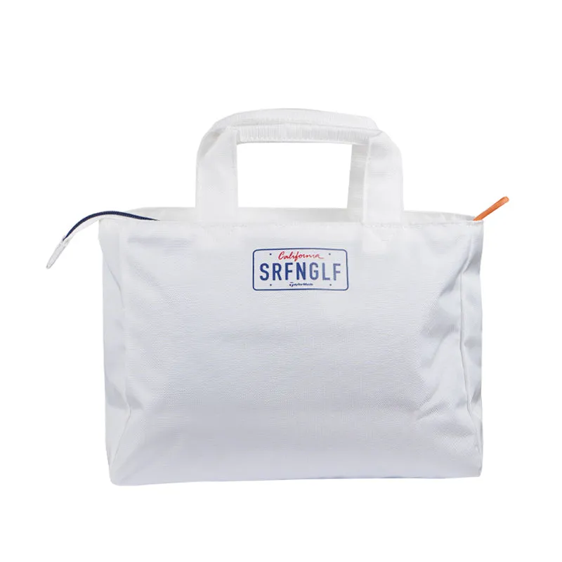 TAYLORMADE Golden-State Tote Bag (White/Orange)