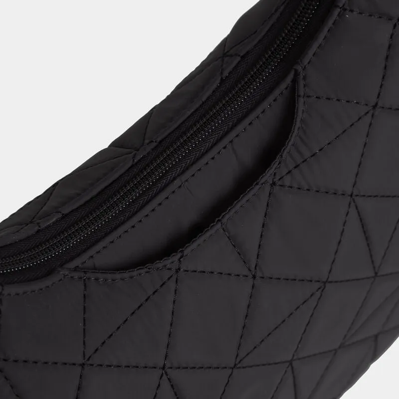 Travelon Anti-Theft Boho Slouchy Crossbody - Geo Black
