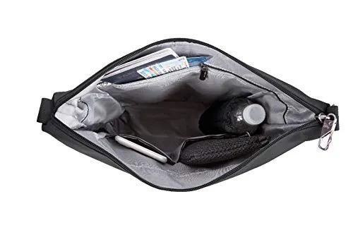 Travelon: Anti-Theft Metro Crossbody Bag - Black