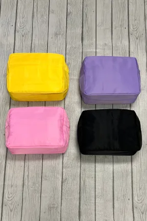 Varsity Nylon Makeup Bags