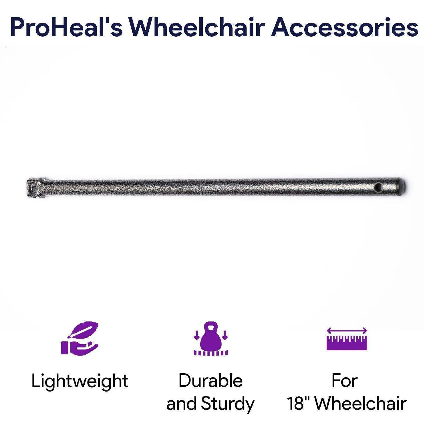 Wheelchair Anti Theft - Anti Fold Wheel Chair Bar