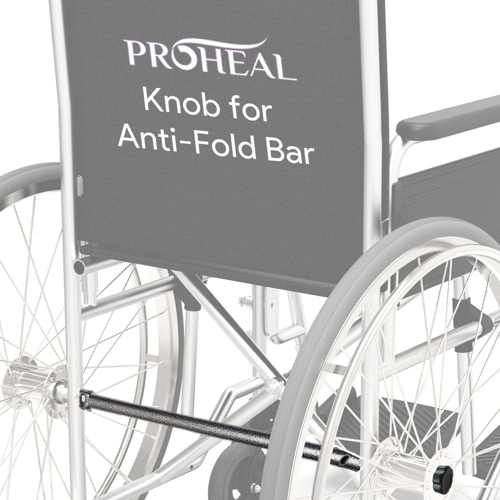 Wheelchair Anti Theft - Anti Fold Wheel Chair Bar