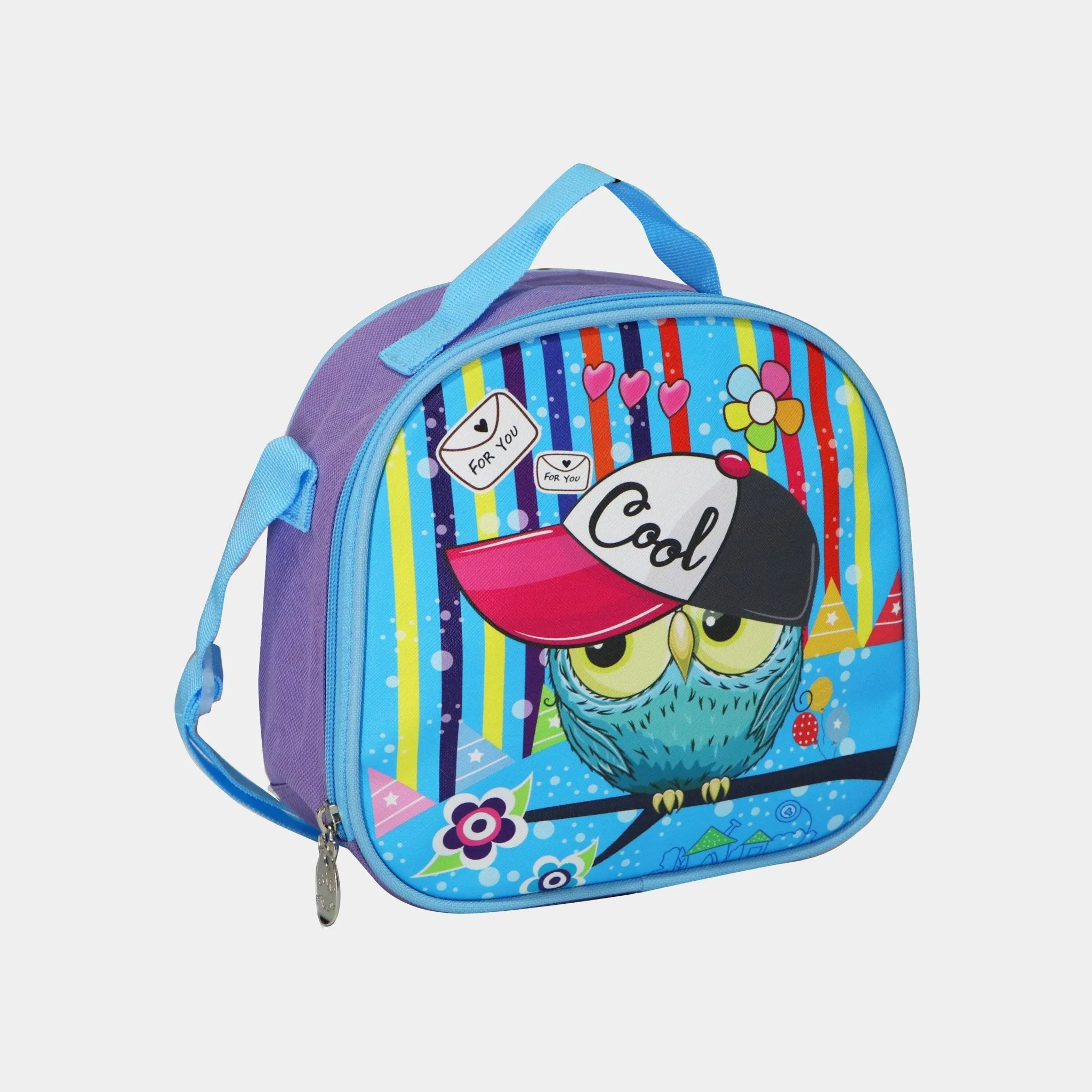Wheeled School Bags Set of 3-Owl Cool