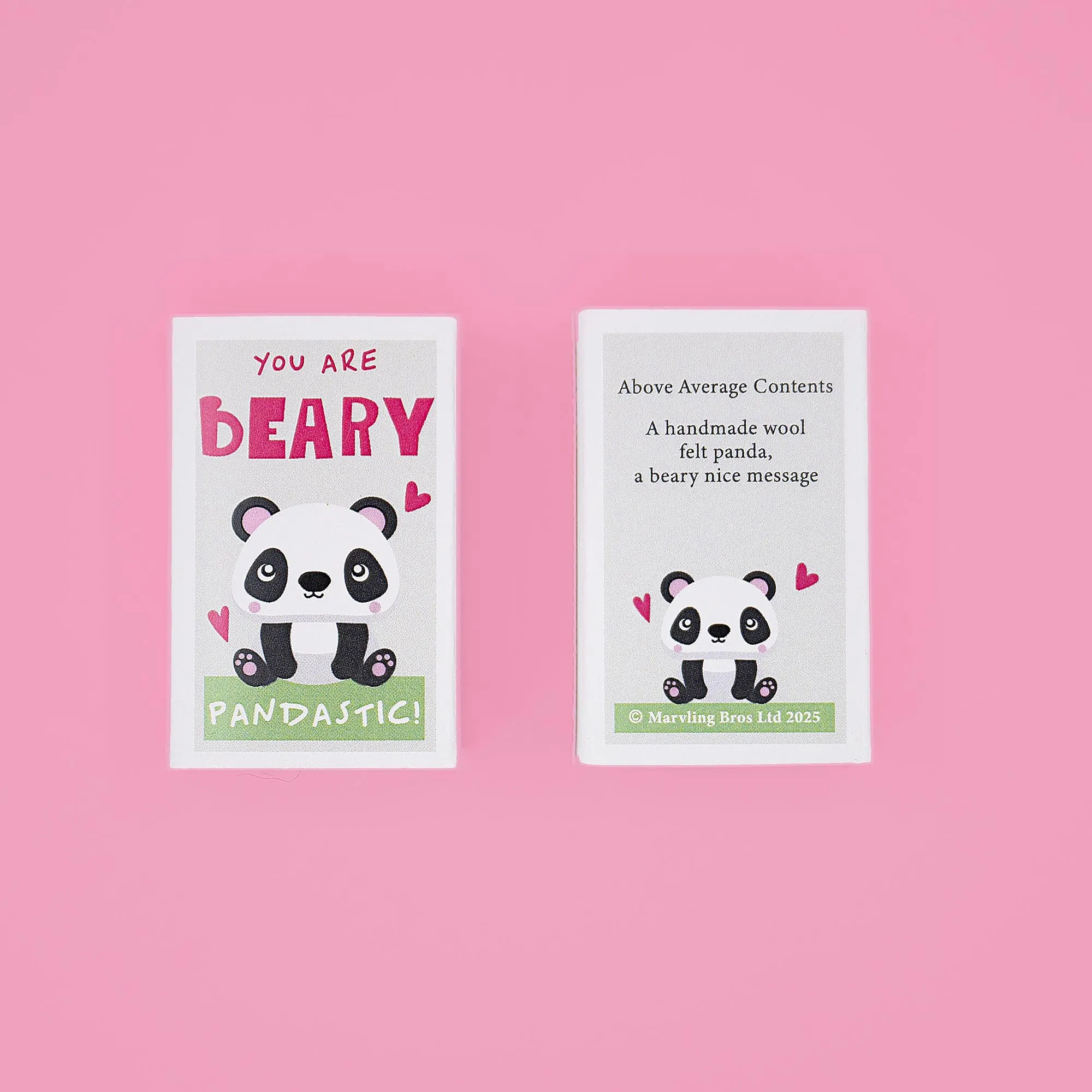 You Are Beary Pandastic In A Matchbox